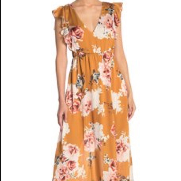 Urban Outfitters Dresses Free Press Floral Maxi Dress Poshmark
